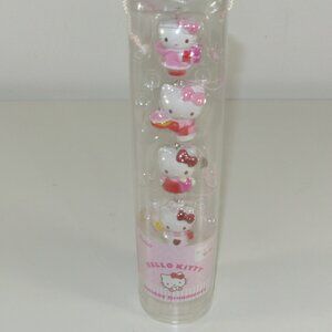 HELLO KITTY Vintage Christmas Decoration Ornament In Original Box Set of 4